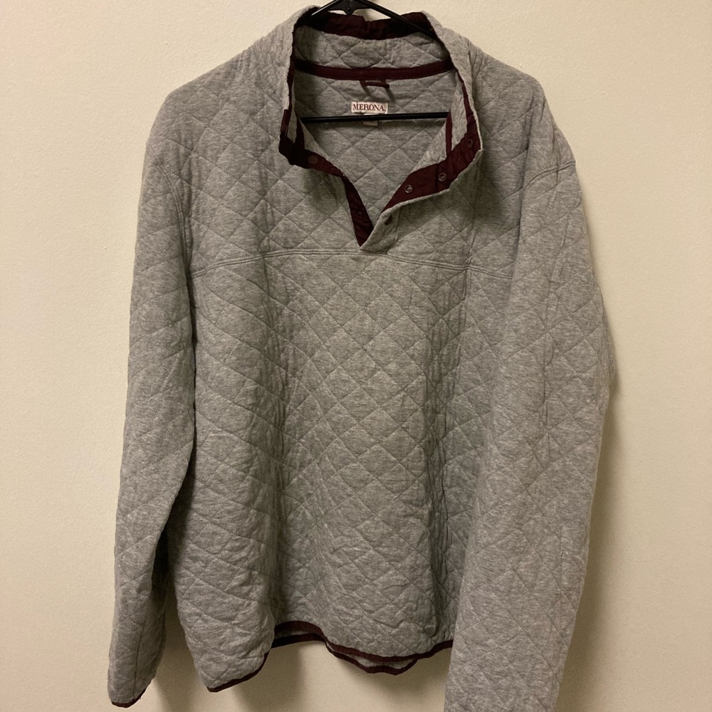 Merona men’s quilted sweater